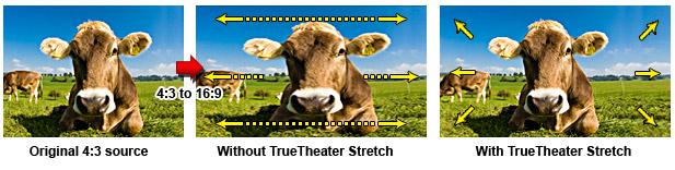 CyberLink - Technologie TrueTheater Stretch