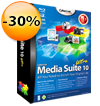 Media Suite 10, Tout Pour Enrichir Votre Vie Numérique. Vous pouvez Organiser, Lire, Éditer, Graver, Partager vos médias et lire les Blu-ray, Blu-ray 3D et DVD.