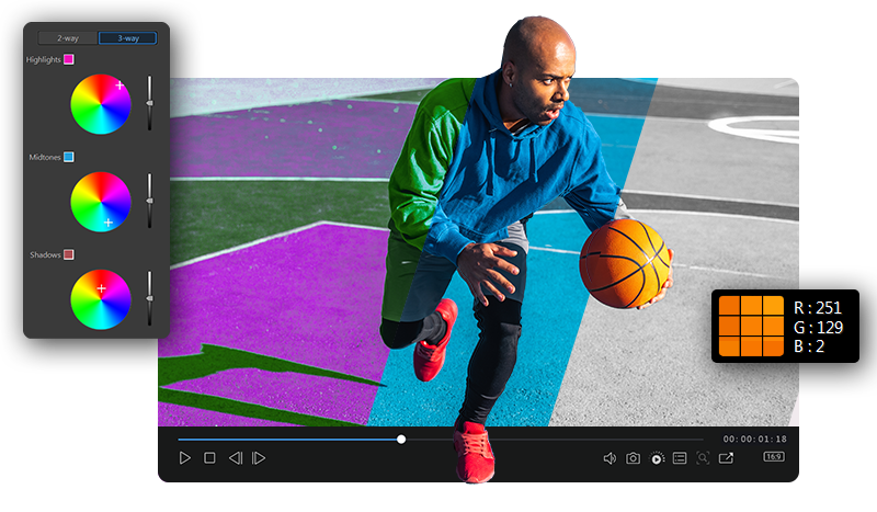 ColorDirector 365 - Fonctionnalités - Fonctionnalités | CyberLink