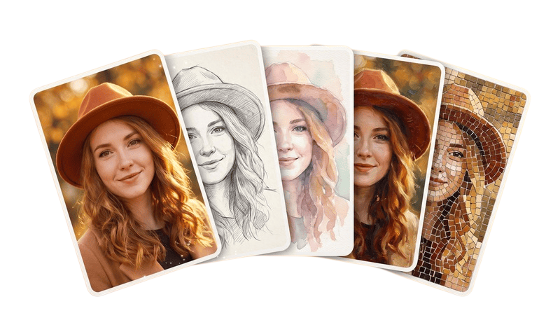 Photo en dessin IA PhotoDirector