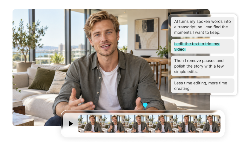 Montage textuel : coupez vos vidéos par le texte