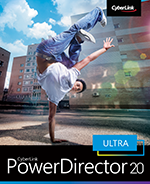 
image de la couverture de la boîte de vente de PowerDirector 19 Ultra
