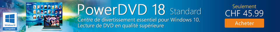 PowerDVD 18 Standard au meilleur prix!