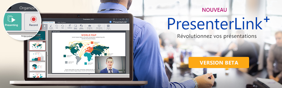 PresenterLink + Révolutionnez vos présentations